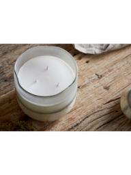 nkuku Sea Salt & Moss 3 Wick Scented Candle - thumbnail 5
