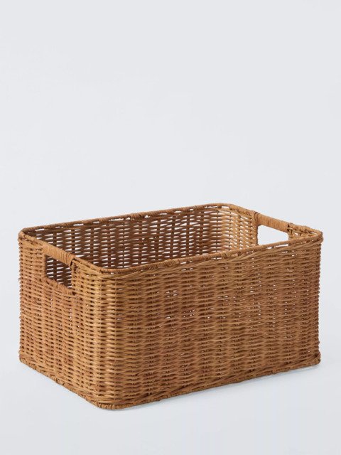 John Lewis Rattan Rectangular Storage Box - image 1
