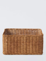 John Lewis Rattan Rectangular Storage Box - thumbnail 2