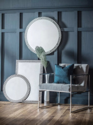 Gallery Direct Crystal Frame Rectangular Wall Mirror, 90 x 60cm - thumbnail 5