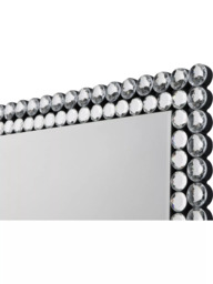 Gallery Direct Crystal Frame Rectangular Wall Mirror, 90 x 60cm - thumbnail 3