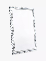 Gallery Direct Crystal Frame Rectangular Wall Mirror, 90 x 60cm - thumbnail 2