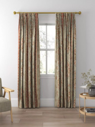GP & J Baker Coromandel Made to Measure Curtains or Roman Blind, Green - thumbnail 5