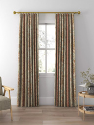 GP & J Baker Coromandel Made to Measure Curtains or Roman Blind, Green - thumbnail 3
