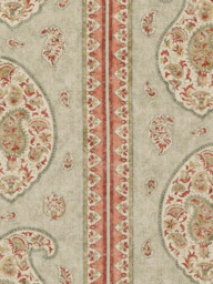 GP & J Baker Coromandel Made to Measure Curtains or Roman Blind, Green - thumbnail 1
