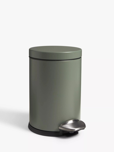 John Lewis Soft Close Bathroom Pedal Bin, 3L - image 1