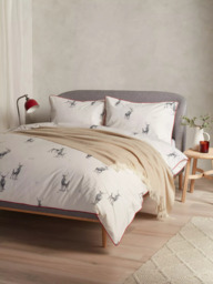 John Lewis Stag Scene Duvet Cover Set - thumbnail 2