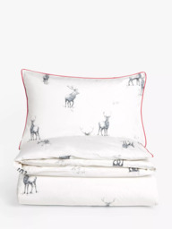 John Lewis Stag Scene Duvet Cover Set - thumbnail 4