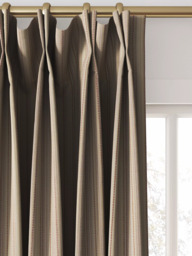 Clarke & Clarke Ponto Made to Measure Curtains or Roman Blind, Blush - thumbnail 4