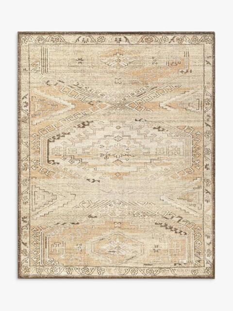 Pottery Barn Melba Abstract Rug, Neutral Multi - image 1