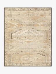 Pottery Barn Melba Abstract Rug, Neutral Multi