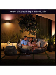 Philips Hue Dymera Dual Beam Indoor/Outdoor Smart Wall Light - thumbnail 3