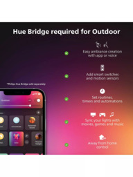 Philips Hue Dymera Dual Beam Indoor/Outdoor Smart Wall Light - thumbnail 4