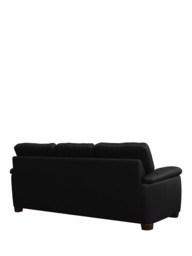 John Lewis Camden Grand 4 Seater Leather Sofa, Dark Leg - thumbnail 4