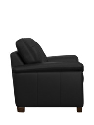 John Lewis Camden Grand 4 Seater Leather Sofa, Dark Leg - thumbnail 3