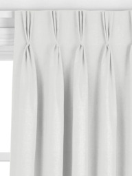 John Lewis Linen Look Made to Measure Curtains or Roman Blind, Marshmallow - thumbnail 6