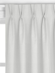 John Lewis Linen Look Made to Measure Curtains or Roman Blind, Marshmallow - thumbnail 4