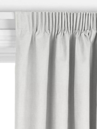 John Lewis Linen Look Made to Measure Curtains or Roman Blind, Marshmallow - thumbnail 3
