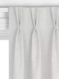 John Lewis Linen Look Made to Measure Curtains or Roman Blind, Marshmallow - thumbnail 5