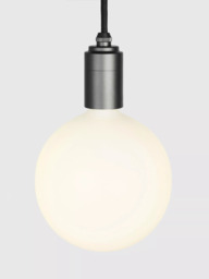 Tala Graphite Triple Pendant Ceiling Light with Sphere IV ES LED Dim to Warm Globe Bulbs - thumbnail 5