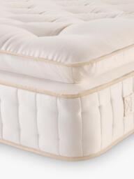 John Lewis British Natural Collection Helmsley Wool Pillowtop 7500 Pocket Spring Mattress, Emperor - thumbnail 4