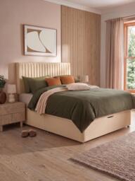 Silentnight Non-Sprung Upholstered Half Ottoman Divan Base, Double - thumbnail 6