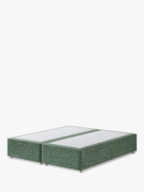 Hypnos Pocket Sprung Upholstered 2 Drawer Divan Base, Super King Size - image 1