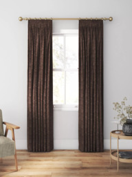 William Morris At Home Marigold Velvet Made to Measure Curtains or Roman Blind, Berry - thumbnail 3