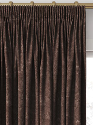 William Morris At Home Marigold Velvet Made to Measure Curtains or Roman Blind, Berry - thumbnail 2
