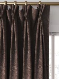 William Morris At Home Marigold Velvet Made to Measure Curtains or Roman Blind, Berry - thumbnail 6