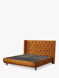 TEMPUR® Arc™ Static Disc Luxury Upholstered Bed Frame, Super King Size - thumbnail 1