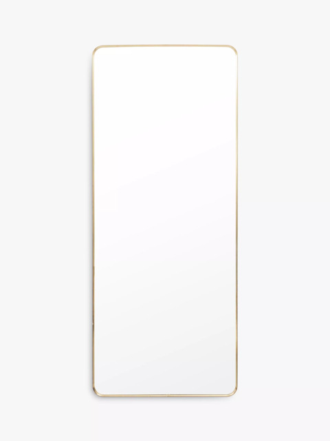 Gallery Direct Riverside Full-Length Metal Frame Leaner Mirror, 170 x 70cm - image 1