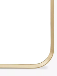 Gallery Direct Riverside Full-Length Metal Frame Leaner Mirror, 170 x 70cm - thumbnail 2