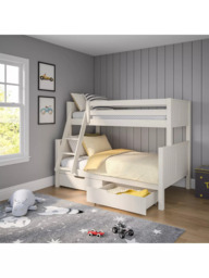 Stompa Classic Originals Triple Bunk Bed with Storage Drawers - thumbnail 2