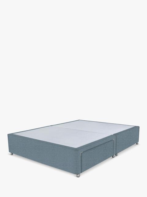 John Lewis Non-Sprung Upholstered 2 Drawer Divan Base, Double - image 1