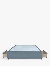 John Lewis Non-Sprung Upholstered 2 Drawer Divan Base, Double - thumbnail 4