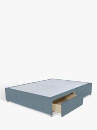 John Lewis Non-Sprung Upholstered 2 Drawer Divan Base, Small Double - thumbnail 2