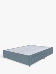 John Lewis Non-Sprung Upholstered 2 Drawer Divan Base, Small Double - thumbnail 1
