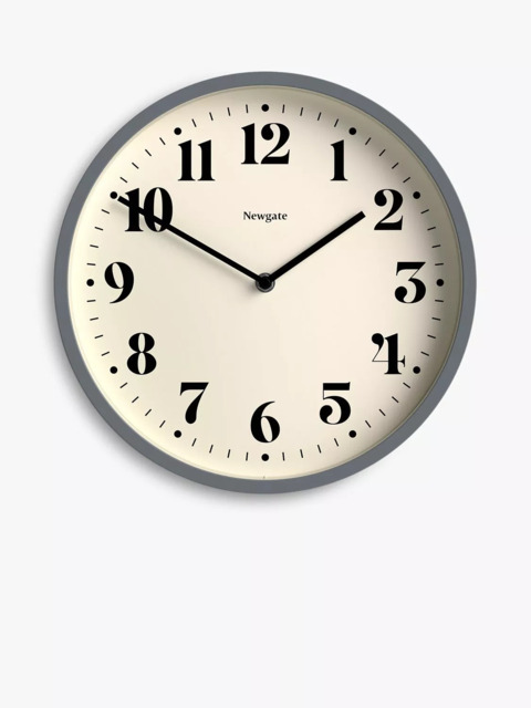 Newgate Clocks Number Four Analogue Wall Clock, 30cm - image 1