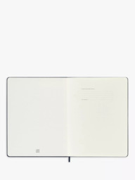 Moleskine Extra Large Hard Cover Ruled Notebook - thumbnail 4