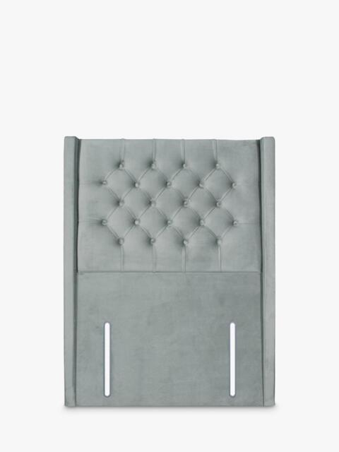 John Lewis Margot Winged Full Depth Upholstered Headboard, Single - image 1