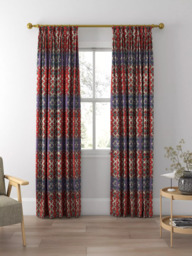 Prestigious Textiles Zebedee Made to Measure Curtains or Roman Blind, Loganberry - thumbnail 5