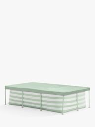 Swim Essentials Old Green Stripe 260cm Pool Cover