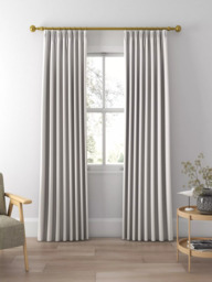 John Lewis Cotton Blend Made to Measure Curtains or Roman Blind, Flint - thumbnail 3