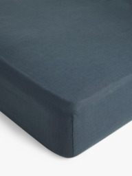 John Lewis Washed Linen Fitted Sheet - thumbnail 1