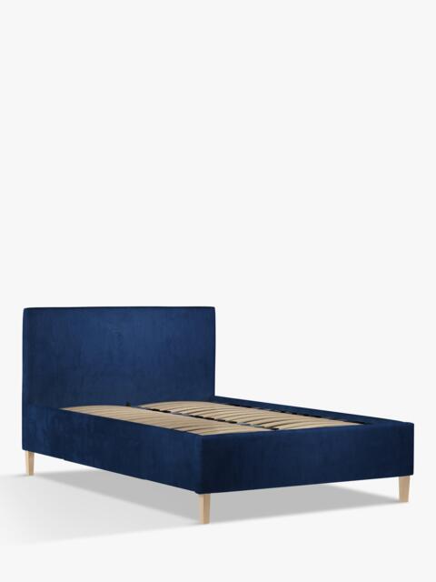 John Lewis Emily 2 Drawer Upholstered Bed Frame, Double - image 1