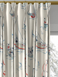 Disney Home x Sanderson Donald Duck Made to Measure Curtains or Roman Blind, Sea Salt - thumbnail 6