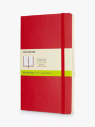 Moleskine Large Soft Cover Plain Notebook - thumbnail 1