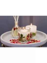 Stoneglow Natures Gift Red Roses Gel Scented Candle, 160g - thumbnail 3
