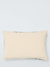 John Lewis Global Medley Cushion, Coral Multi - thumbnail 2